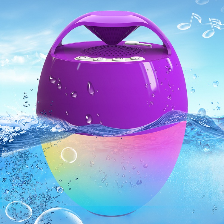 Portable bluetooth speaker for outddors CT602 Purple