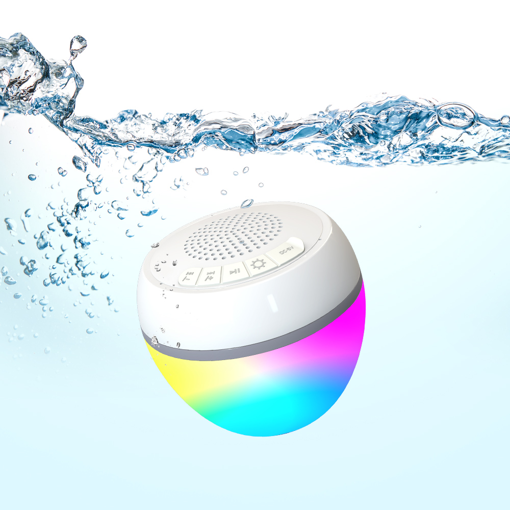 Floating pool speaker With Multi-Light Display HK603