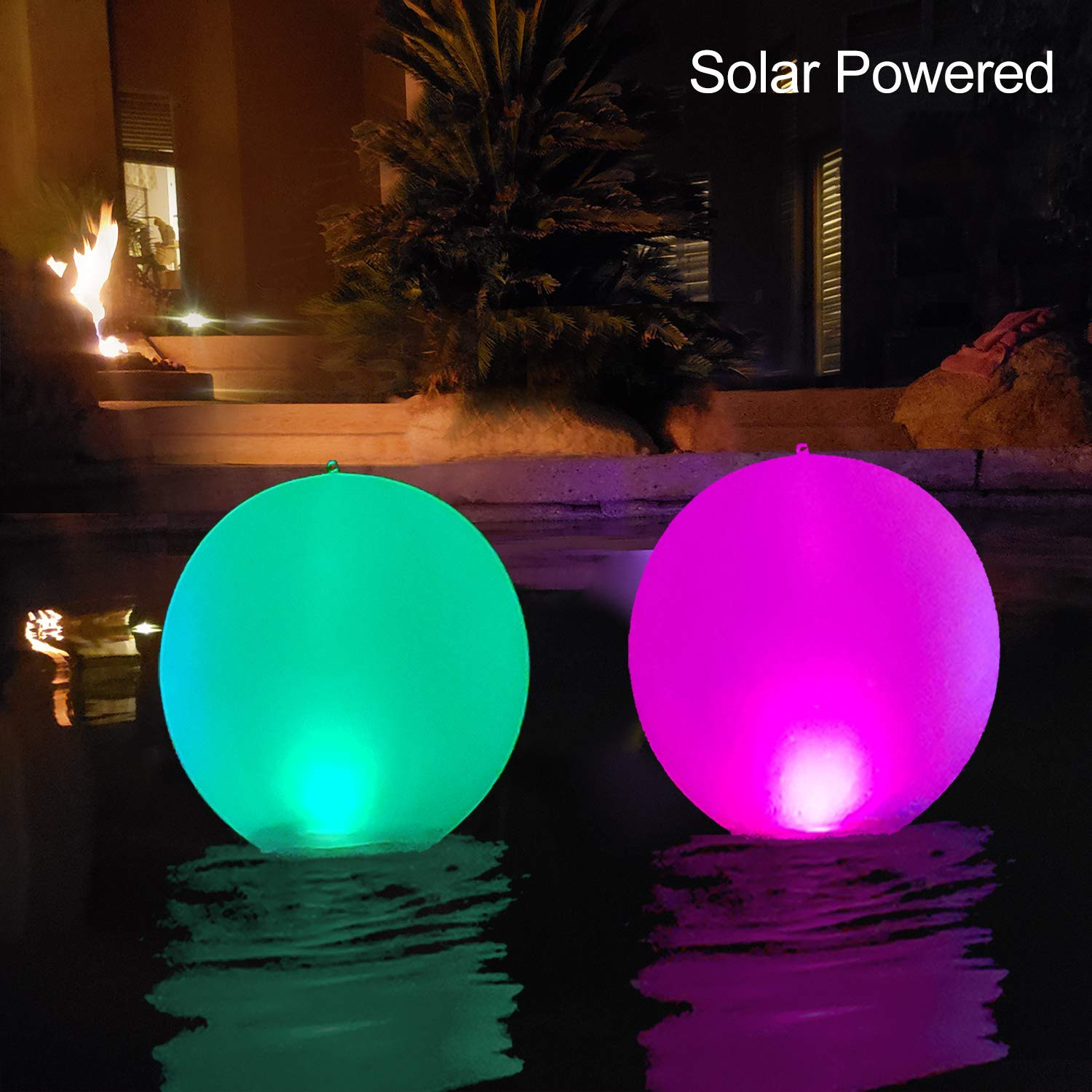 Solar floating inflatable pool lights  CT212